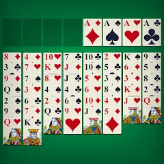 Взломанная FreeCell Classic Card Game (ФриСел Классическая карточная игра)  [МОД Unlimited Money] - полная версия apk на Андроид