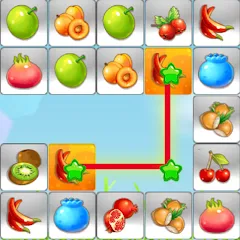 Скачать взломанную Link fruits - fruit match pair  [МОД Меню] - полная версия apk на Андроид