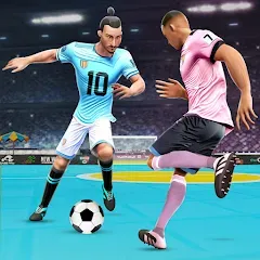 Скачать взлом Indoor Futsal: Football Games (Индор Футзал)  [МОД Menu] - полная версия apk на Андроид