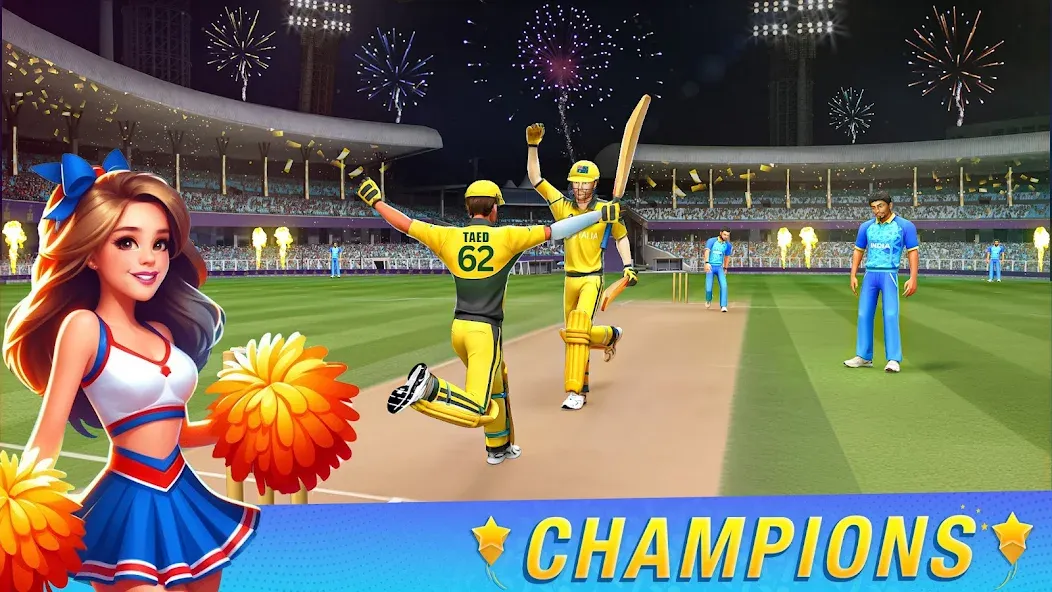 Play Cricket Games (Плей Крикет Геймс)  [МОД Бесконечные деньги] Screenshot 1