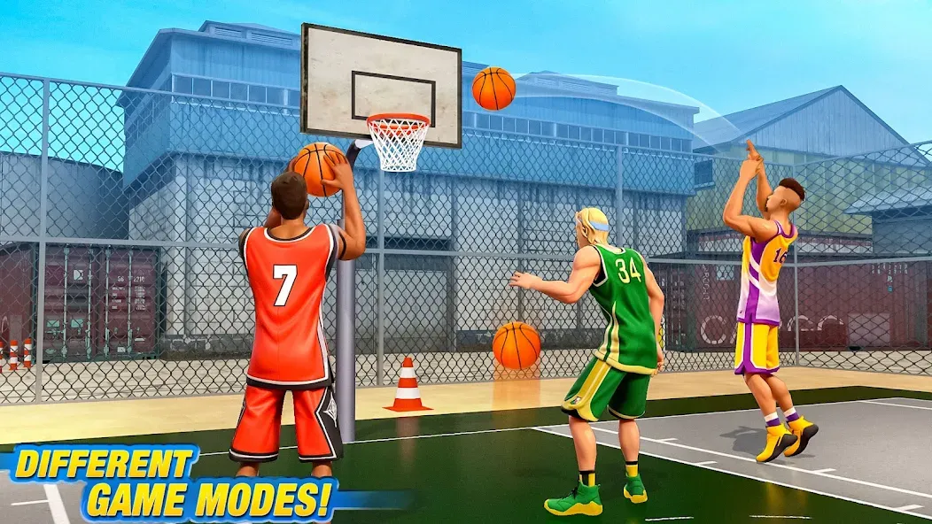 Dunk Smash: Basketball Games (Баскетбольные игры)  [МОД Unlocked] Screenshot 3