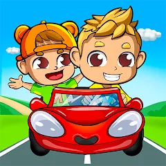 Взломанная Vlad and Niki: Car Games  [МОД Много монет] - последняя версия apk на Андроид