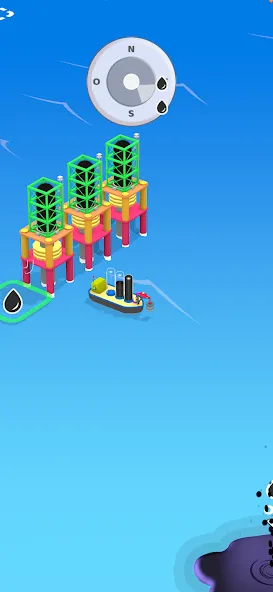 Oil Master: Sea Extraction (Ойл Мастер)  [МОД Много монет] Screenshot 2