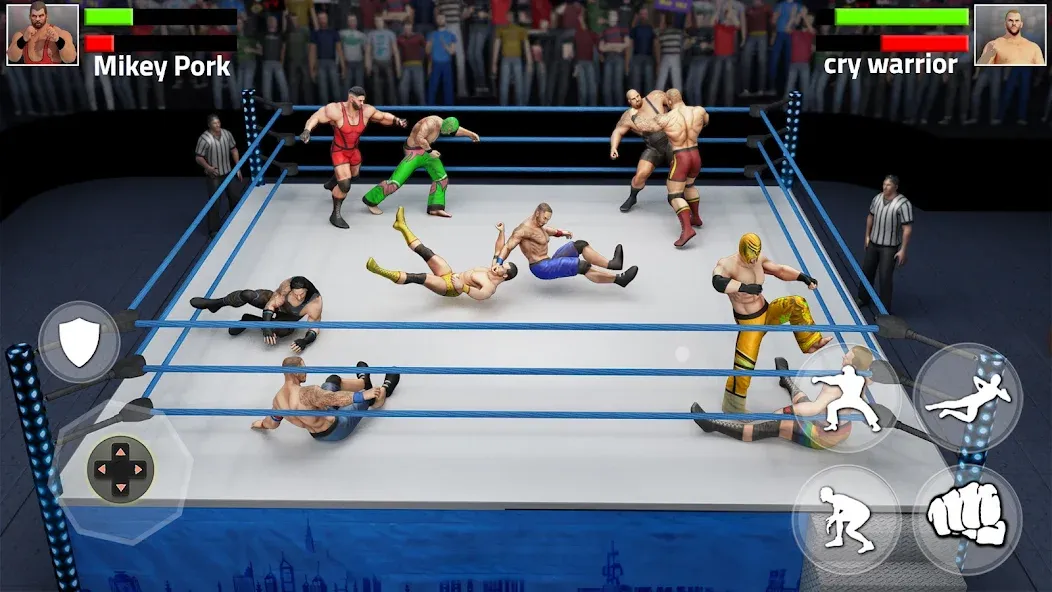 Tag Team Wrestling Game (Таг Тим Реслинг Гейм)  [МОД Mega Pack] Screenshot 2