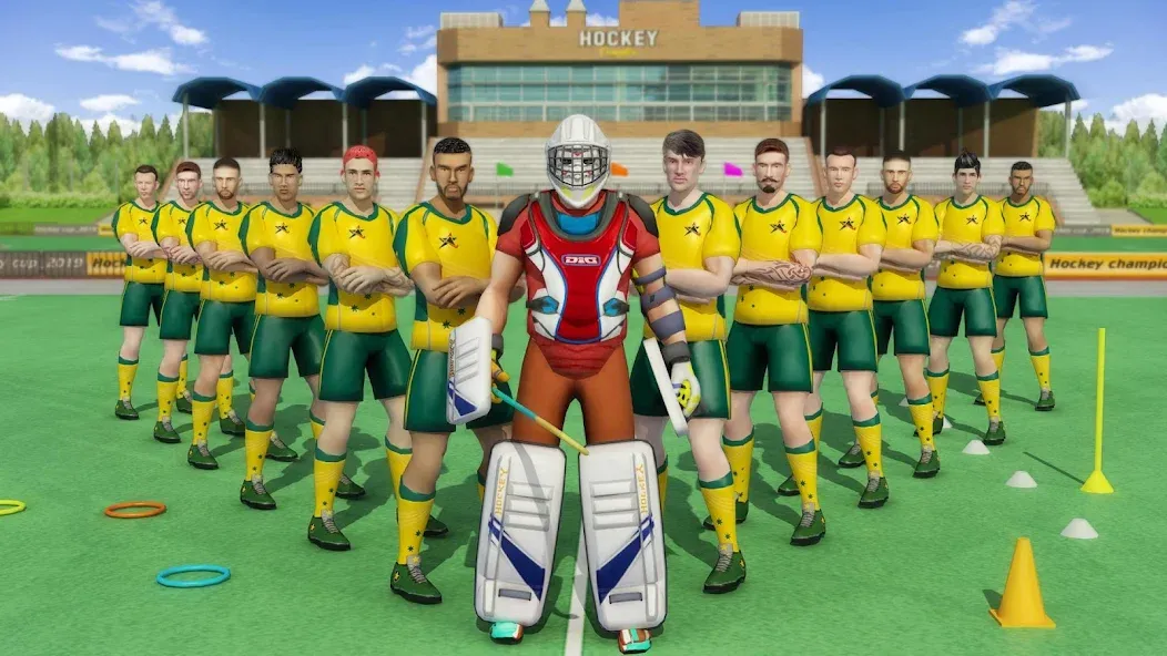 Field Hockey Game (Филдхоккей игра)  [МОД Много монет] Screenshot 4