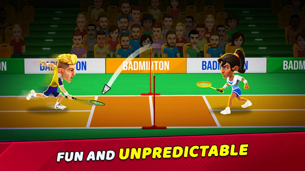 Badminton Clash 3D (Бадминтон Клаш 3D)  [МОД Меню] Screenshot 2