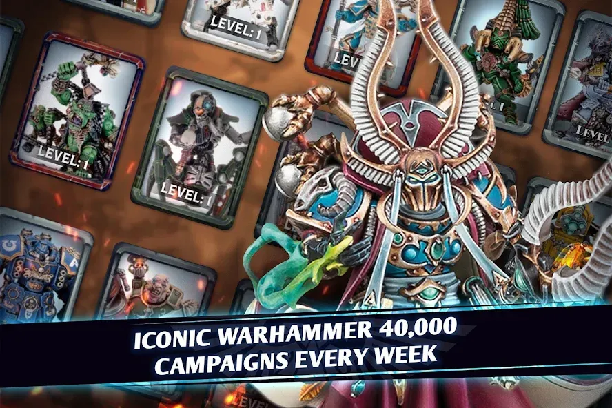 Warhammer Combat Cards - 40K (Вархаммер Комбат Кардс)  [МОД Unlimited Money] Screenshot 2