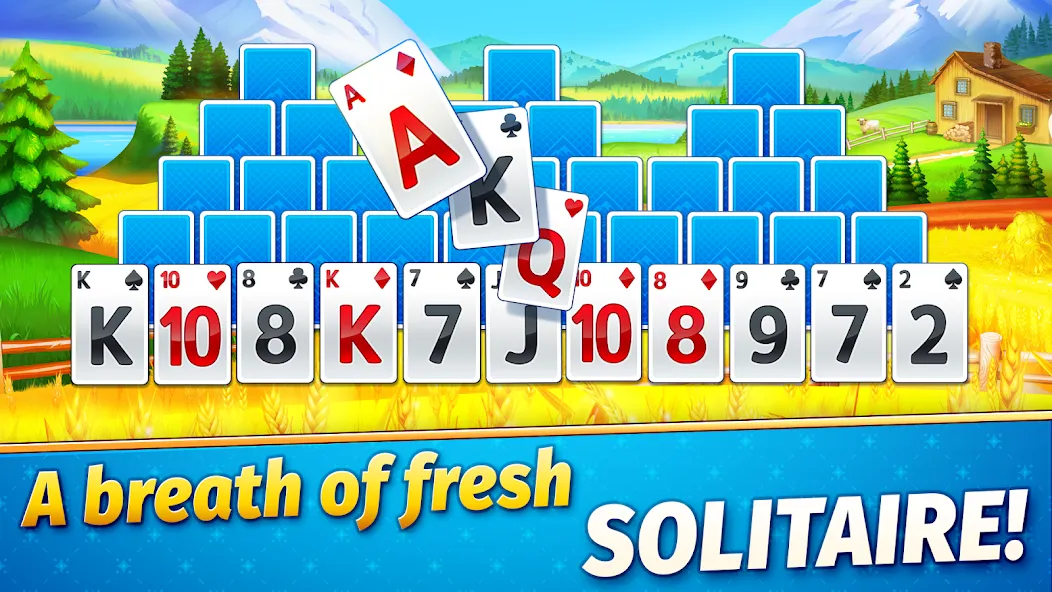 Solitaire Golden Prairies  [МОД Меню] Screenshot 1