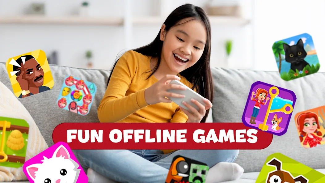 Offline Games: don't need wifi  [МОД Много денег] Screenshot 1