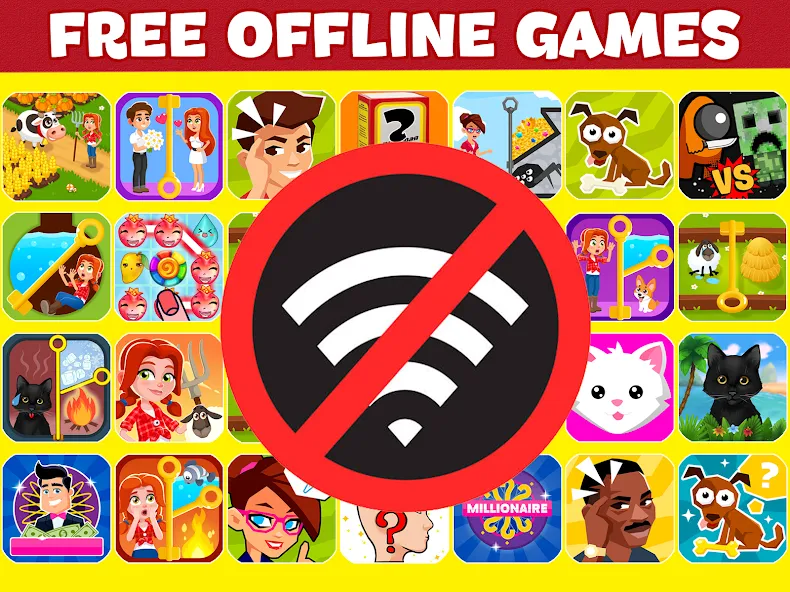 Offline Games: don't need wifi  [МОД Много денег] Screenshot 5