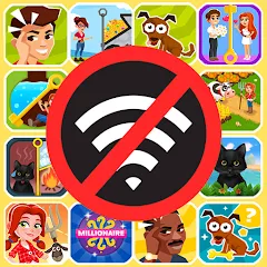 Взлом Offline Games: don't need wifi  [МОД Много денег] - последняя версия apk на Андроид