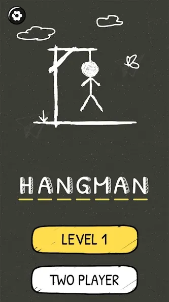 Hangman Words:Two Player Games  [МОД Menu] Screenshot 2