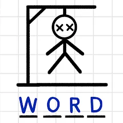 Скачать взлом Hangman Words:Two Player Games  [МОД Menu] - последняя версия apk на Андроид