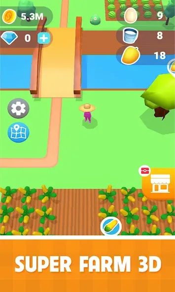 Family Farm Land 3D (Фарм Фэмили 3Д)  [МОД Все открыто] Screenshot 5