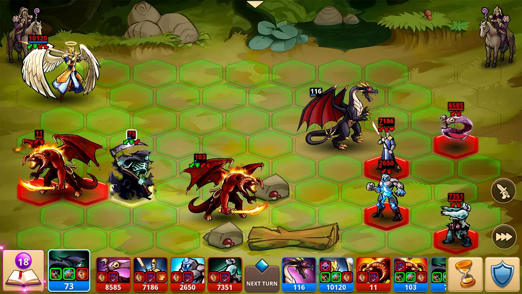 Magic War Legends  [МОД Unlocked] Screenshot 5