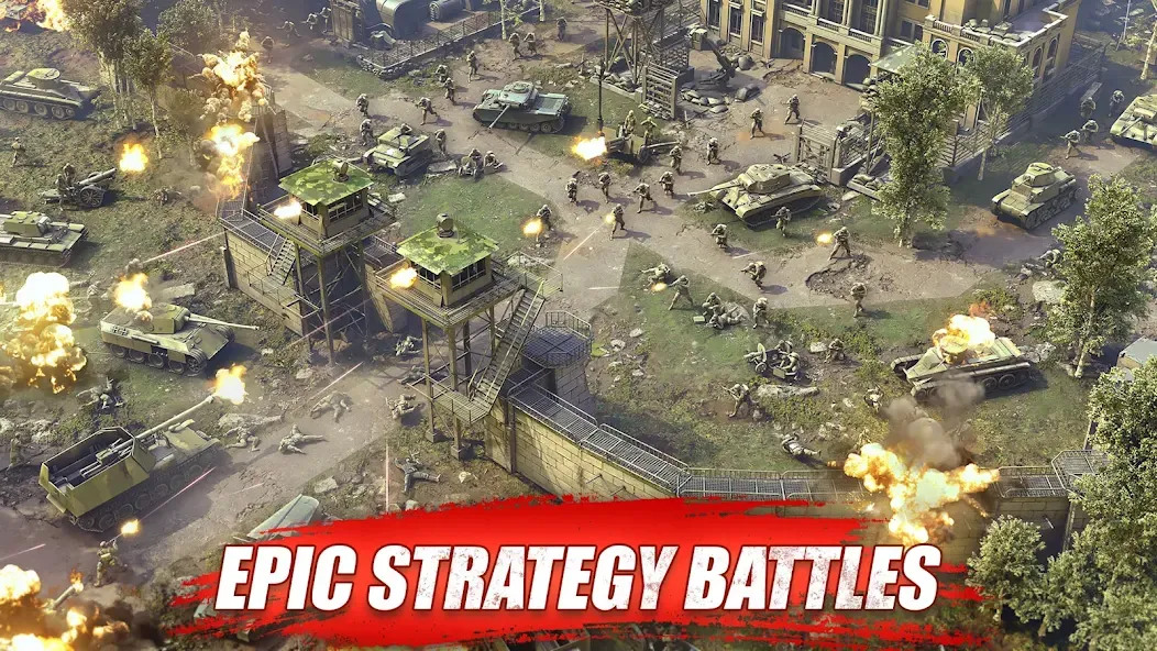 Heroes of War: Idle army game (Герои войны)  [МОД Unlimited Money] Screenshot 5