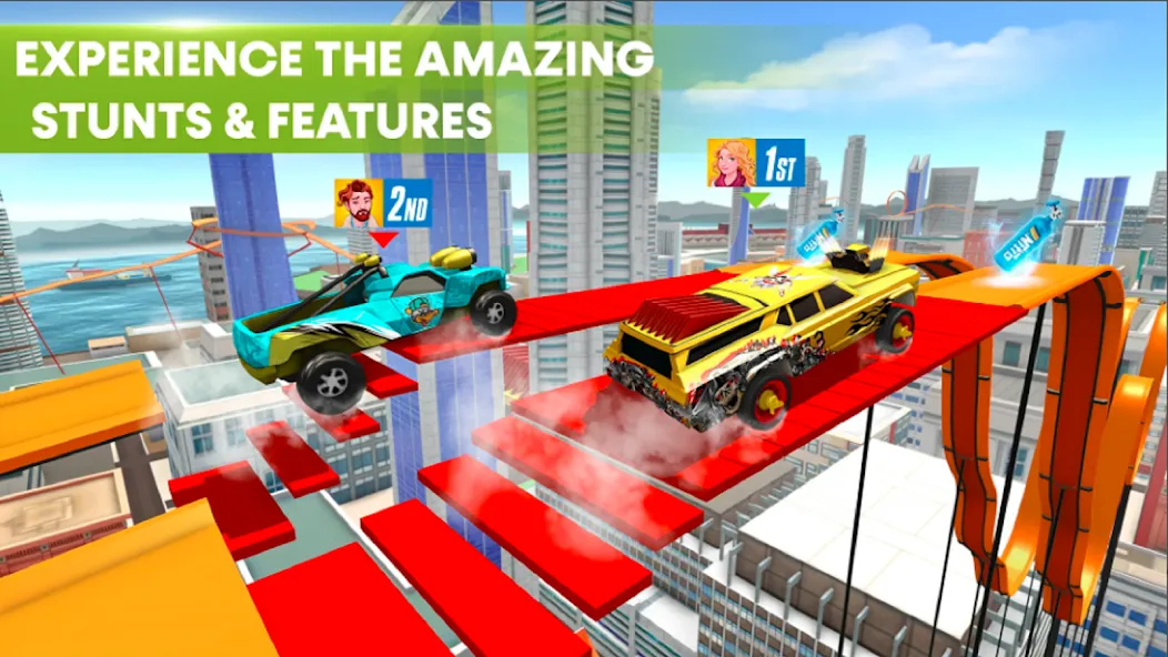 Race Off - Monster Truck Games  [МОД Menu] Screenshot 2