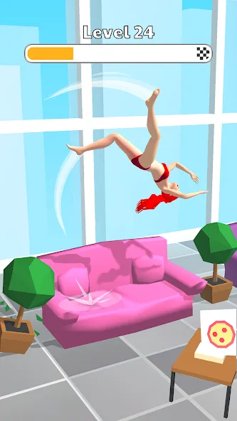 Human Flip: Jump Master Game (Хуман Флип)  [МОД Бесконечные монеты] Screenshot 1