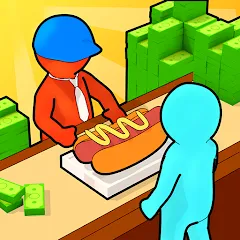 Взломанная My Idle Supermarket Simulator (Мой Айдл Стор)  [МОД Много денег] - стабильная версия apk на Андроид