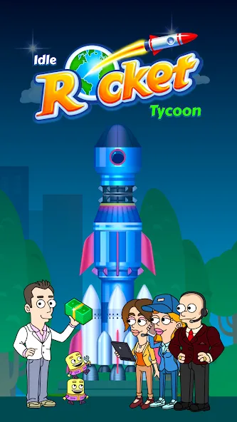 Idle Rocket Tycoon (Айдл Рокет Тайкун)  [МОД Все открыто] Screenshot 5