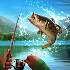 Взломанная Fishing Baron - fishing game  [МОД Mega Pack] - стабильная версия apk на Андроид