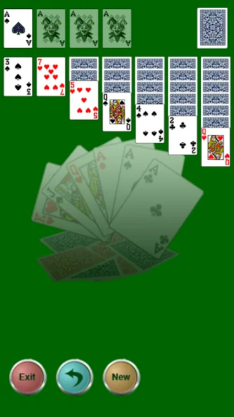 Solitaire game (Солитер игра)  [МОД Бесконечные монеты] Screenshot 2