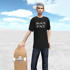 Взлом Skate Space (Скейт Спейс)  [МОД Много денег] - полная версия apk на Андроид