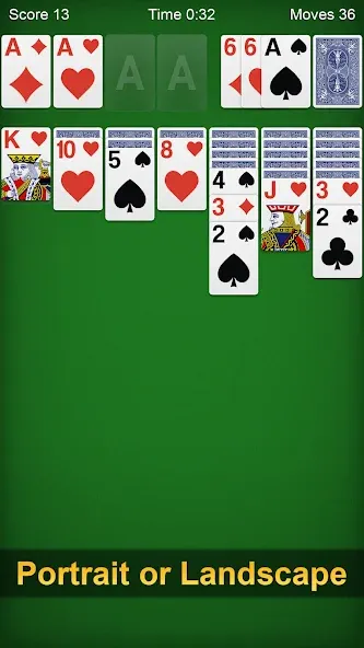 Klondike Solitaire - Patience  [МОД Все открыто] Screenshot 2