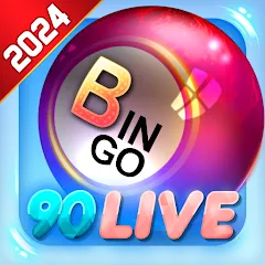 Взломанная Bingo 90 Live : Vegas Slots (Бинго 90 Лайв)  [МОД Unlocked] - полная версия apk на Андроид