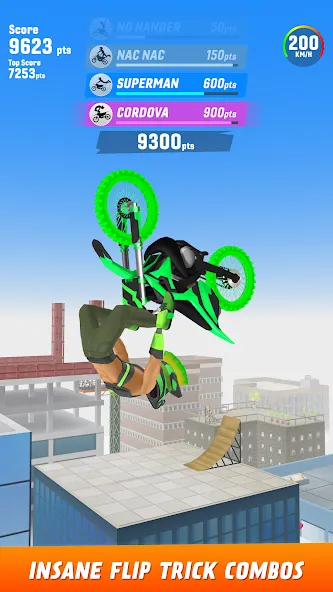 Max Air Motocross (Макс Эйр Мотокросс)  [МОД Все открыто] Screenshot 3