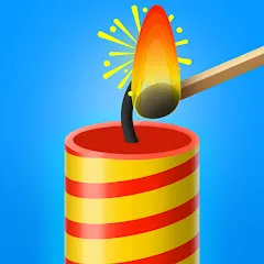 Взломанная Diwali Firecrackers Simulator (Дивали Файркрекерс Симулятор)  [МОД Menu] - полная версия apk на Андроид