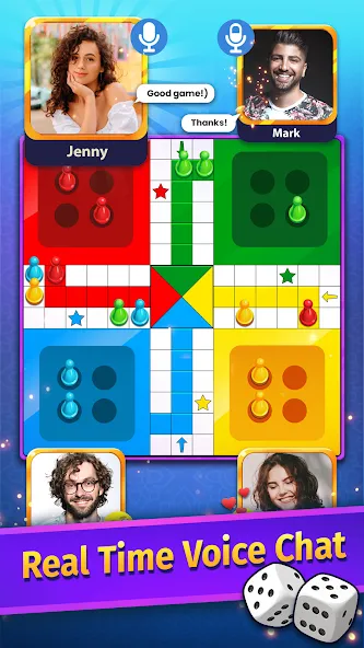 Ludo Game COPLE - Voice Chat  [МОД Много денег] Screenshot 4