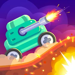 Скачать взломанную Mad Royale io – Tank Battle (Мад Рояль ио)  [МОД Много денег] - полная версия apk на Андроид