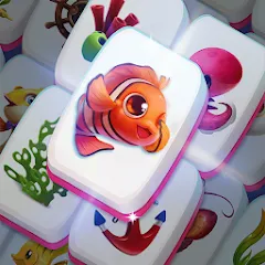 Скачать взломанную Mahjong Fish (Маджонг Рыбы)  [МОД Menu] - стабильная версия apk на Андроид