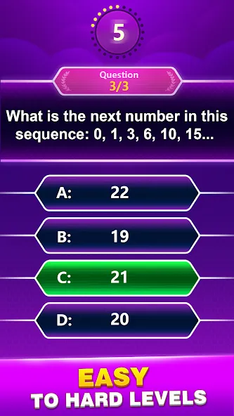 Math Trivia - Quiz Puzzle Game (Математические загадки)  [МОД Mega Pack] Screenshot 4