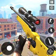 Взломанная Code of Sniper 3D Gun Shooting  [МОД Все открыто] - стабильная версия apk на Андроид