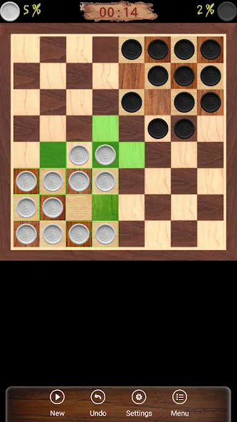 Ugolki - Checkers - Dama  [МОД Menu] Screenshot 1