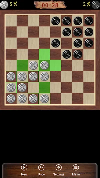 Ugolki - Checkers - Dama  [МОД Menu] Screenshot 3