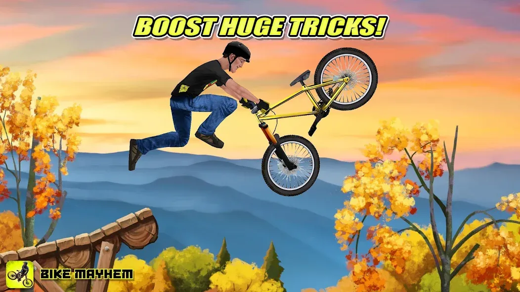 Bike Mayhem Free (Байк Мейхем Фри)  [МОД Много денег] Screenshot 2