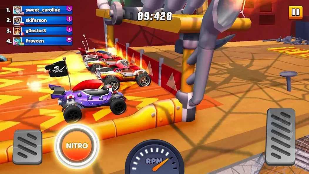 Nitro Jump - Car Racing (Нитро Джамп Рейсинг)  [МОД Меню] Screenshot 1