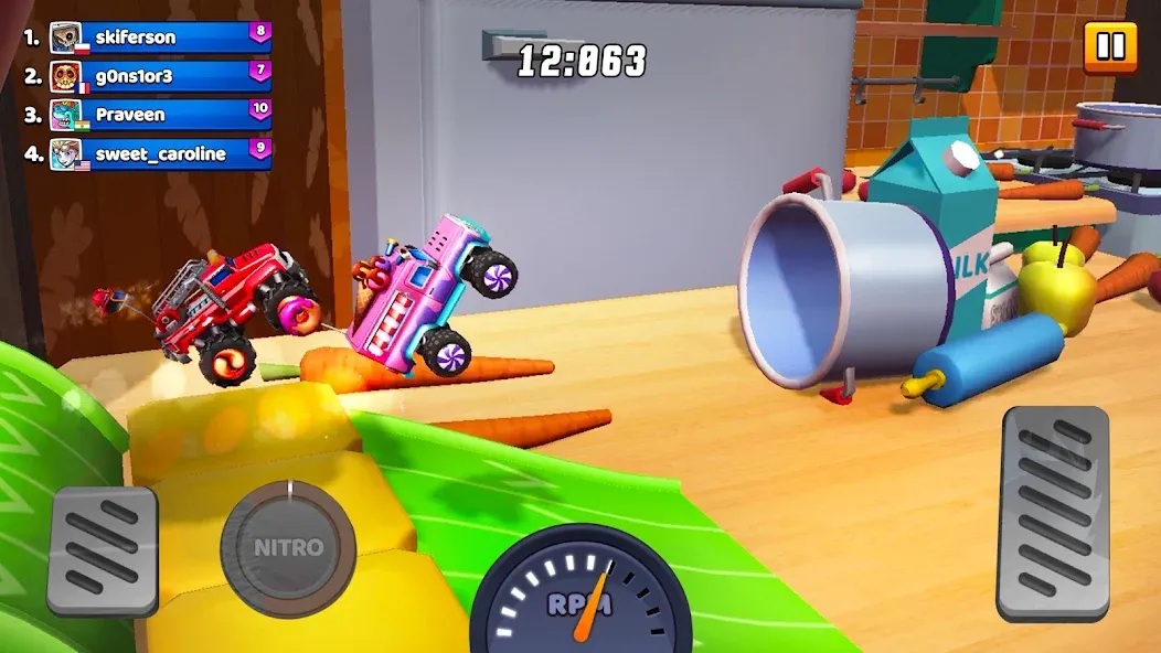 Nitro Jump - Car Racing (Нитро Джамп Рейсинг)  [МОД Меню] Screenshot 5