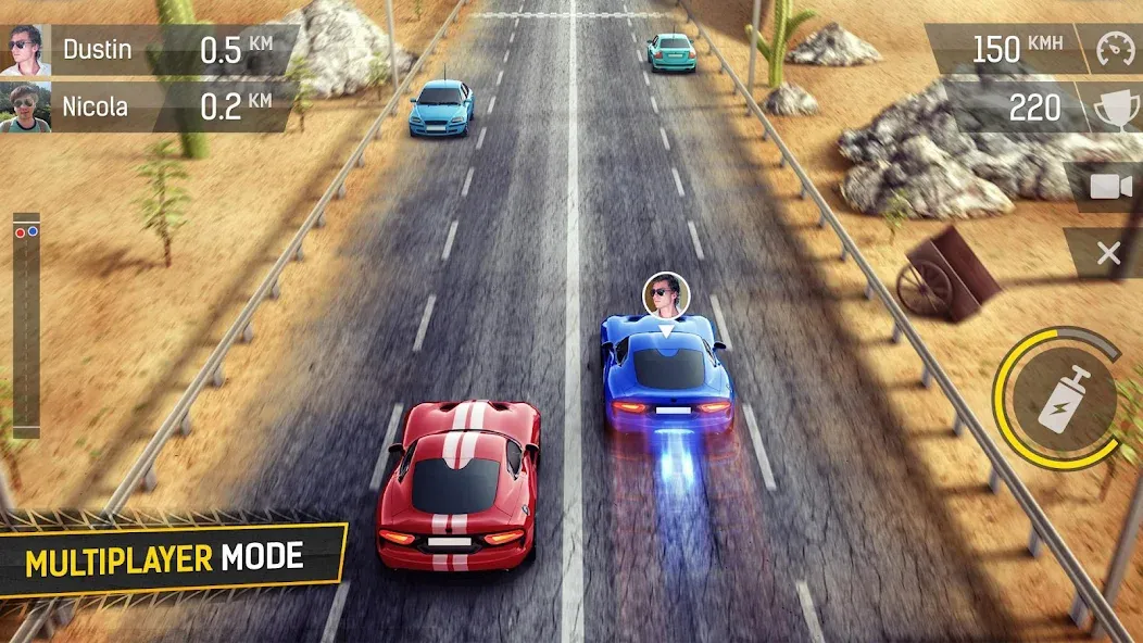 Racing Fever (Рейсинг Фивер)  [МОД Unlocked] Screenshot 2