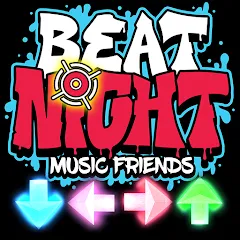 Взломанная Beat Shooter Night: Rap Battle (ФНФ Фанк)  [МОД Unlocked] - стабильная версия apk на Андроид