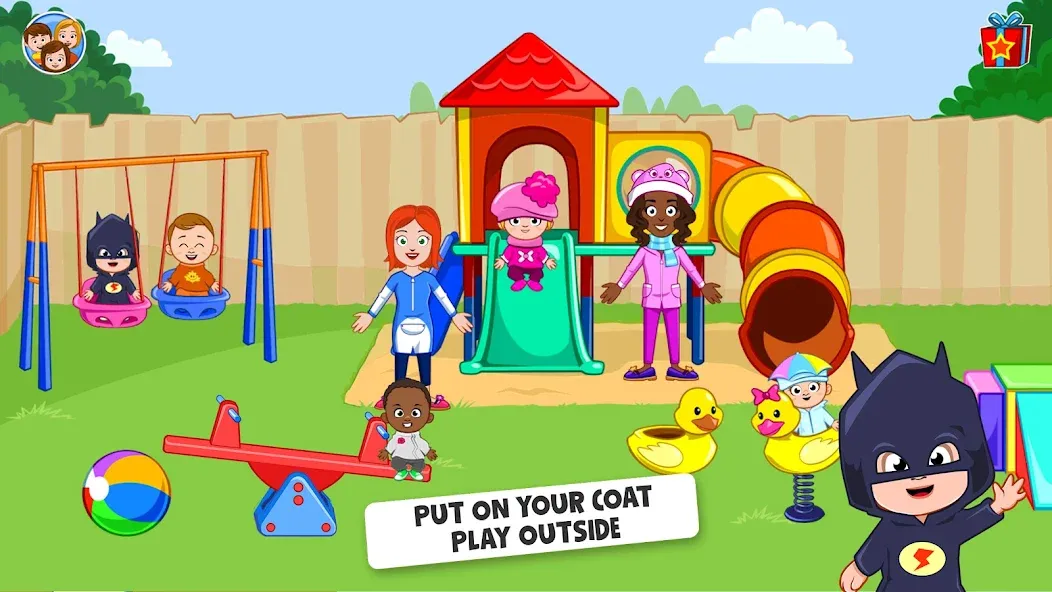 My Town : Daycare Game  [МОД Много денег] Screenshot 1