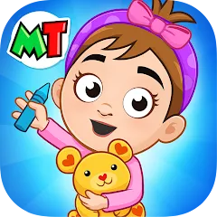 Взломанная My Town : Daycare Game  [МОД Много денег] - полная версия apk на Андроид