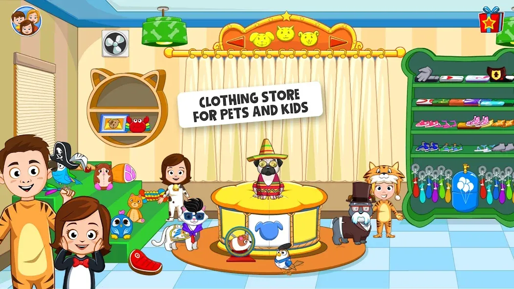 My Town: Pet games & Animals (Май Таун)  [МОД Меню] Screenshot 2