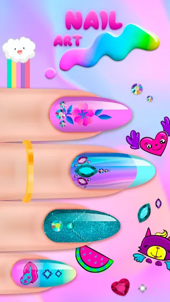 Nail Salon  [МОД Unlimited Money] Screenshot 3