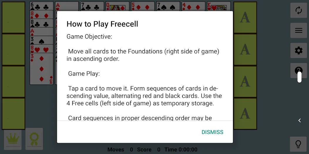 FreeCell with Leaderboards (Фрикел с таблицей лидеров)  [МОД Меню] Screenshot 5