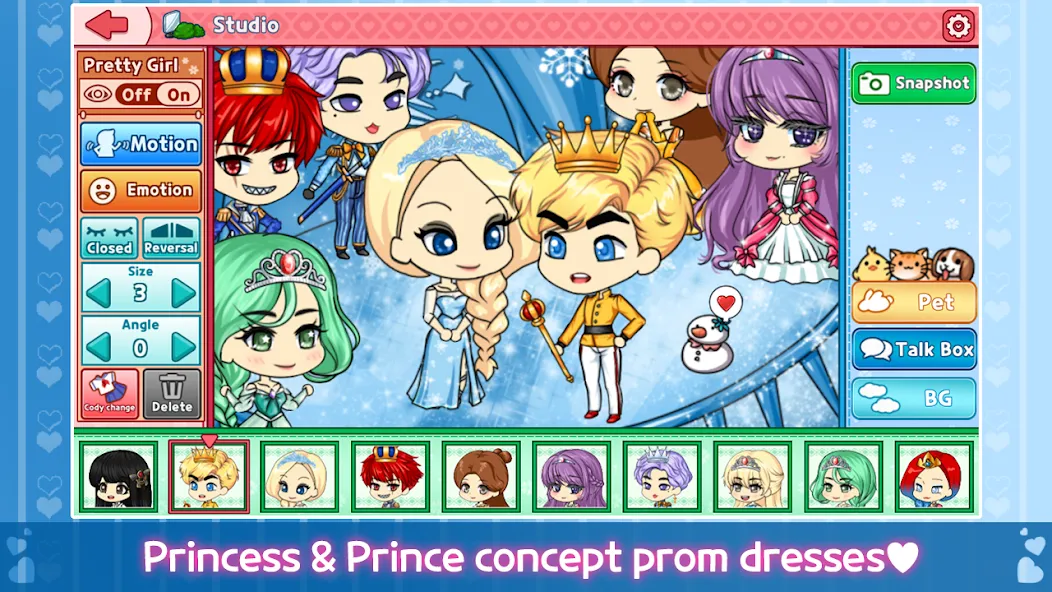 My Prettygirl Story : Dress Up (Мой Притигерл Стори)  [МОД Меню] Screenshot 2