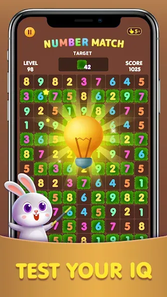 Number Match: Ten Crush Puzzle (Намбер Матч)  [МОД Бесконечные монеты] Screenshot 3